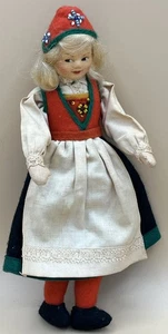 Vintage Ronnaug Petterssen Puppe blond 8 Zoll - Bild 1 von 6