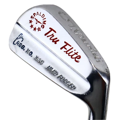 Hierro Spalding Tru Flite 5 Reg. #1835 Regular Flex 37,25 empuñadura de cuero para heridas Foto 1 de 4