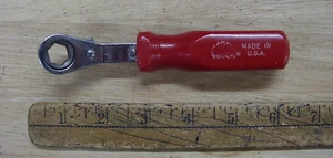 Vintage Mac Tools ROW14 Mini 6 Punkt Offset Ratsche, 5-5/16", TOP! - Bild 1 von 6