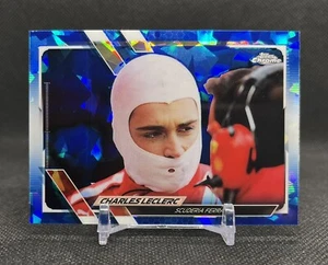 2021 Topps Chrome Formula 1 Sapphire CHARLES LECLERC #25 F1 Racing Ferrari - Picture 1 of 3