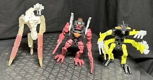 Lego Bionicle MCDONALDS Happy Meal Toys Lot of 3 Figures