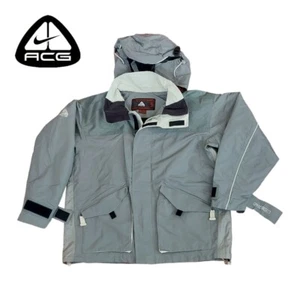 Nike ACG Jacket All Conditions Gear Snowboard Grey Color Size S-M - Picture 1 of 16
