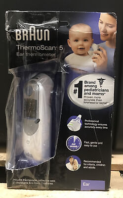 Braun ThermoScan 5 Ear Thermometer (Model IRT 6500  See Description • 22.39€