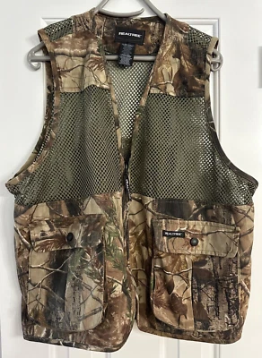 Chaleco de tiro de caza camuflaje REALTREE, talla M/L Foto 1 de 4