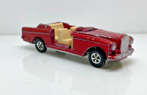 LONE STAR ENGL ROAD MASTER FLYERS SUPER CARS ROLLS ROYCE SILVER CLOUD 1:64 RED G