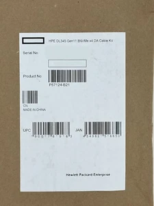HPE DL345 Gen11 2U SFF U.2 U.3 8SFF NVMe SSD x4 DA Cable Kit P57124-B21 Box3 - Afbeelding 1 van 4