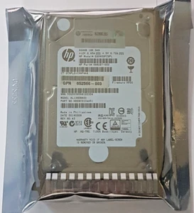 600 GB SAS HP EG0600FCSPL AL13SEB600 10000 RPM 64MB 2.5" Festplatte Neu + caddy - Bild 1 von 1