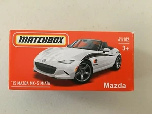 15 Mazda MX-5 Miata * 2022 Matchbox Power Grabs Case A ~ 61/102 ~ sofort lieferbar! - Bild 1 von 1