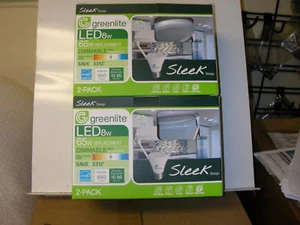 (QTY 4) GREENLITE LED 8W EQUIVALENT 65 watt BR30 DIMMABLE RECESSED LIGHT BULB - Picture 1 of 6