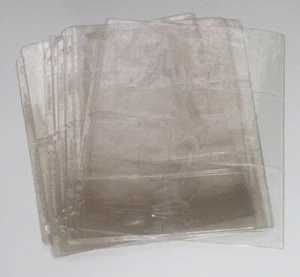Plastic Storage Sheets for 3 1/2" x 5 1/2" prints - 12 Sheets - Picture 1 of 1