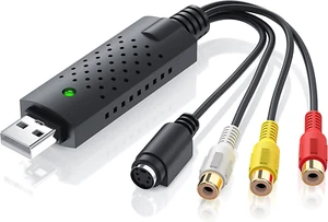 CSL - USB 2.0 Audio Video Grabber, Video Audio Wandler, Neue Software Windows 11 - Bild 1 von 12