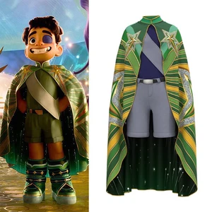 Kids Elio Cosplay Boys Outfit 2025 Movie Ellio Costume Claok Full Set - Picture 1 of 9