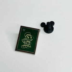 Prendedor comercial Disney oculto Mickey Jiminy boceto de tiza de cricket Pinocho 2014 - Imagen 1 de 2