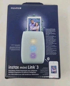 Fujifilm Instax Mini Link 3 Smartphone Printer Sage Green New In Box - Afbeelding 1 van 3