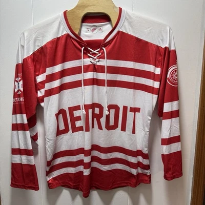 Camiseta deportiva de hockey sobre hielo Detroit Red Wings Hometown Heroes Cotapaxi Giveaway talla grande Foto 1 de 4