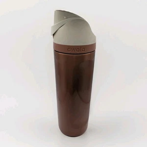 Bouteille d'eau Owala 24 oz en acier inoxydable FreeSip - or rose lire description - Photo 1/7