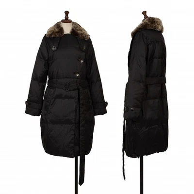 Abrigo Paul Smith NEGRO ETIQUETA Forro Estampado Cuello Piel Plumón Talla 38 (K-138074) Foto 1 de 4