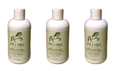 3 X Acondicionador de cabello herbal de vela suave Gryph & IvyRose para niños 8 oz cada uno  Foto 1 de 3