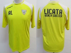 MAGLIA JERSEY SHIRT MAILLOT TRIKOT CALCIO FOOTBALL SOCCER LICATA SICILIA BEACH - Picture 1 of 7