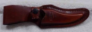Vintage OLDTIMER 152OT scharfe Finger braune Lederscheide * KOSTENLOSER VERSAND - Bild 1 von 3