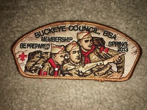 Pfadfinder SA93 2013 Rockwell Mitgliedschaft BSA Buckeye Ohio Rat Streifen CSP Patch - Bild 1 von 1