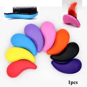Detangle Hair Brush Curved Combs Salon Gentle Anti-static Brush Tangle Wet US - Picture 1 of 18