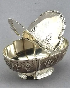Dose  Gewürzschale 950er Silber Saleron Stanislas Pollet Paris Frankreich (82) - Bild 1 von 12