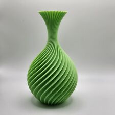 Sawtooth vase Groove vase Spiral vase Modern vase Home decor Flower vase 6 inch