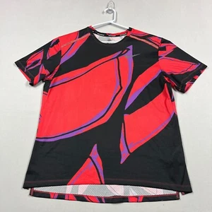 Nike Miler Floral Running Lightweight Dri-Fit Gym Training T Shirt Mens Large L - Picture 1 of 12