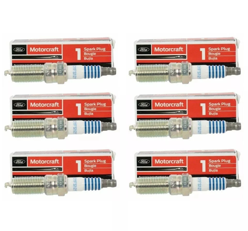 6pcs Spark Plugs for OEM Motorcraft 2006-2010 Ford Explorer Mustang Ranger 4.0L - Image 1 of 1