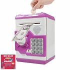 Piggy Bank Electronic Mini ATM for Kids Baby Toy Safe Coin Saving Box Passwor...