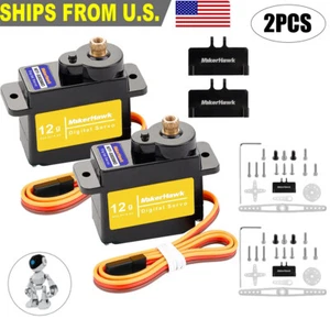 2x 4.8V~6.0V RC Servo Steering Digital Servo High Torque SCX24 Axial Gear Servo - Picture 1 of 9