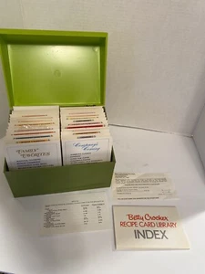 Vintage 1971 The Betty Crocker Recipe Card Library Most Sealed Index Correction - Bild 1 von 8