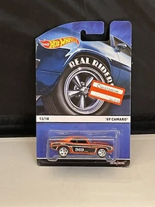 Hot Wheels Heritage Real Riders ‘69 Camaro * Super Fast Shipping * 15B - Picture 1 of 8