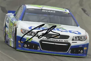 CASEY MEARS NASCAR Carreras Coche de Carreras Autografiado Firmado 4x6 Foto C - Imagen 1 de 1
