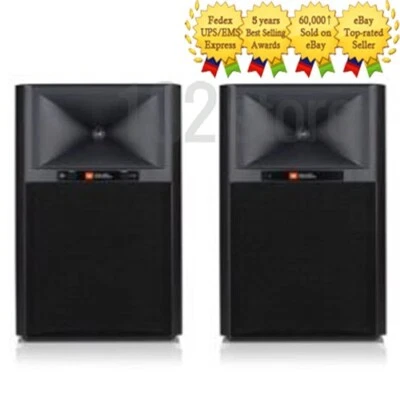 JBL 4305P Studio Monitor Powered Bookshelf Speakers Black _No Tariffs In US - image 1 of 4