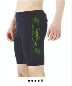 Alls Balls Mens Gala Logo Jammer Swims XL black - Picture 1 of 1