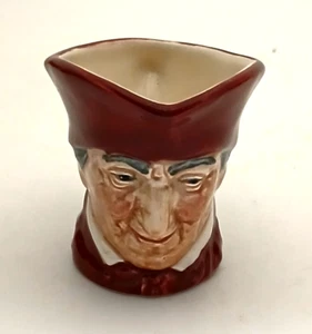 Royal Doulton # 6129 THE CARDINAL Older 'A' Backstamp Miniature 2 1/4 Jug Mug - Picture 1 of 5