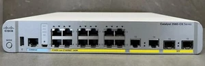 Cisco Catalyst WS-C3560CX-12PC-S 3560-CX Series Switch **1-YEAR WARRANTY!** - Photo 1/5
