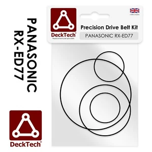 Cinturones de repuesto DeckTech™ para estéreo portátil Panasonic RX-ED77 RXED77 RX ED77 - Imagen 1 de 3