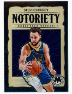2023-24 MOSAICO Steph Curry NOTORIETY M+ Warriors - Imagen 1 de 2