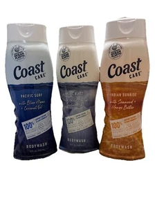 Coast Care Body Wash Arctic Blast, Pacífico Surf ,Indian Sunrise ,18oz Lot Of 3 - Picture 1 of 7