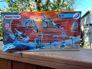 Erector Set #3501 Multimodels Construction Set, 5 Models In 1, 140+ Pieces - Picture 1 of 2