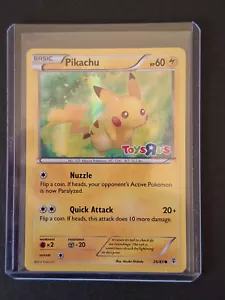 Pikachu HOLO 26/83 Promo Carte Pokemon Toys R XY Evolutions version US - Picture 1 of 5