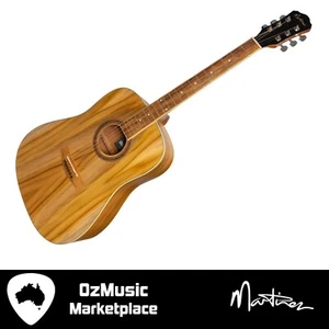 NEW Martinez '41 Series' Beginner Student Dreadnought Acoustic Guitar Jati-Teak - Picture 1 of 10