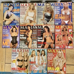 Vintage 2000 Maxxim Magazine Bundle Lot - Picture 1 of 1