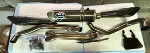 Ducati Hypermotard 1100 EVO SP Full Termignoni Carbon Race Exhaust Kit w/baffle - Picture 1 of 17