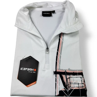 Suéter de esquí Icepeak Lunta blanco 1/4 cremallera activo para mujer talla grande nuevo con etiquetas Foto 1 de 4