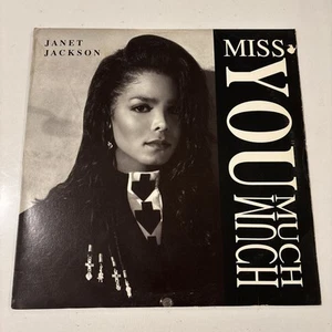 Janet Jackson Miss You Much 12" Single A&M Records SP-12315 1989 VG/VG+ - Picture 1 of 6