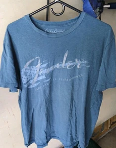 Fender Electric Guitar T-Shirt Lucky Brand Size L - Picture 1 of 3